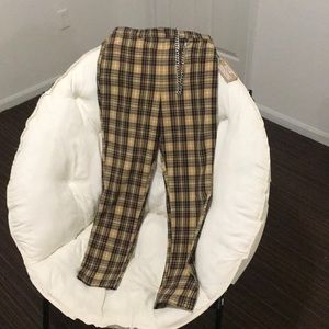 Plaid pants